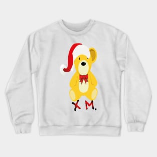 Cute Santa Bear Crewneck Sweatshirt